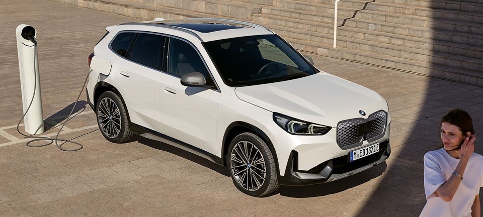 Ladda elbil snabbt BMW iX1